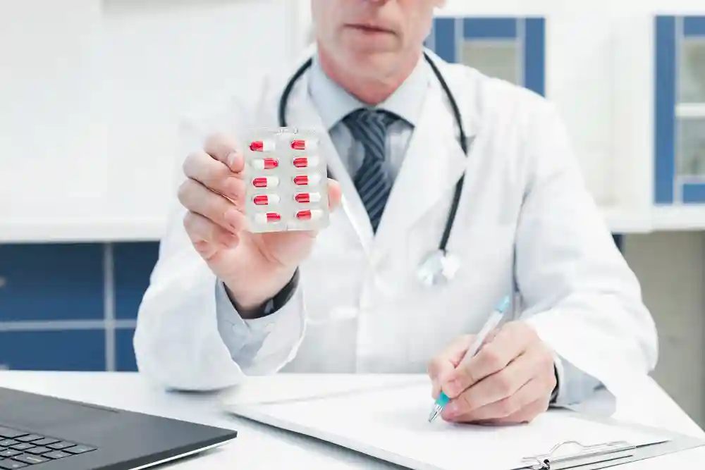 Close-up of organized medication, representing precise psychiatric management in Dallas.