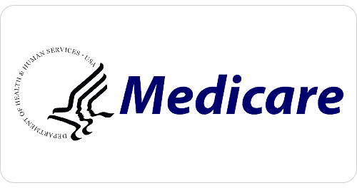 Medicare logo representing federal health insurance program for eligible individuals