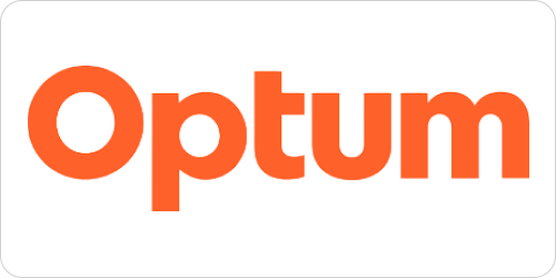 Optum logo representing healthcare services, technology, and pharmacy care solutions