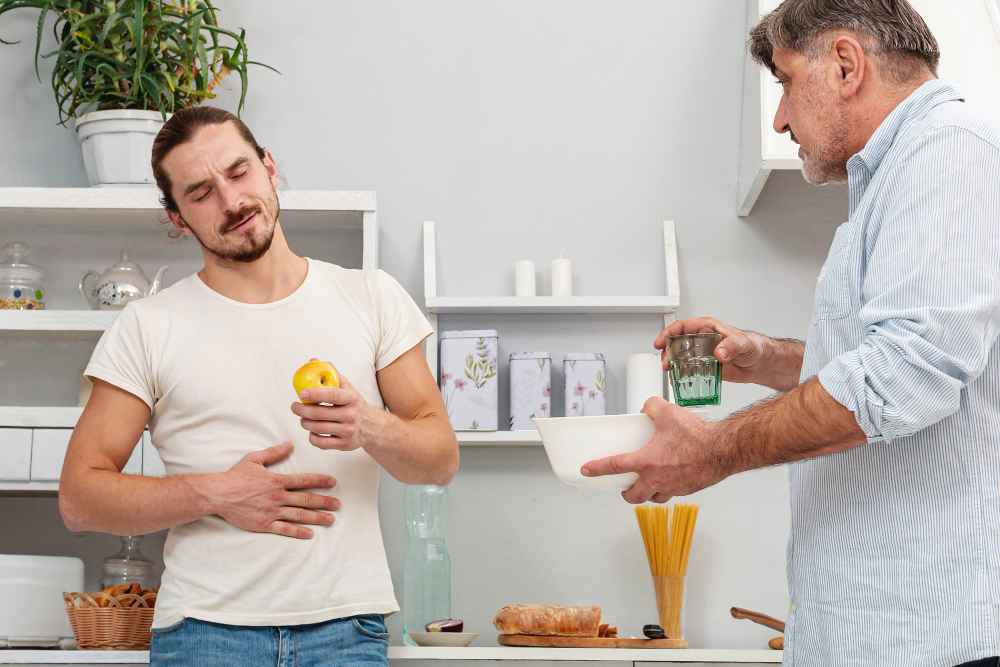 Reflective moment showing the journey of rebuilding a healthy, balanced relationship with food.