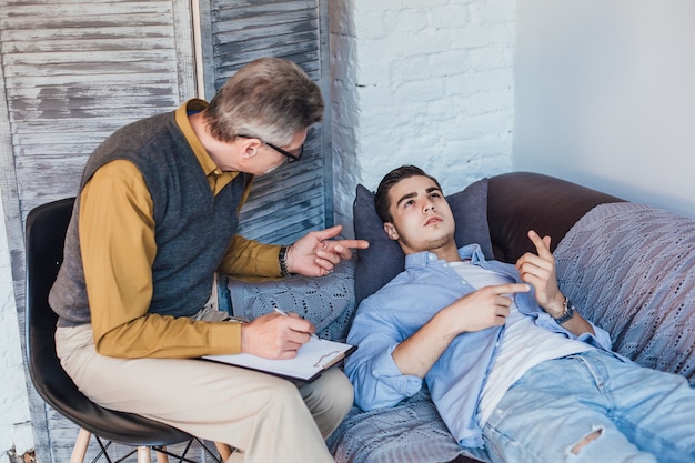 A one-on-one therapy session focused on rebuilding emotional balance and hope.