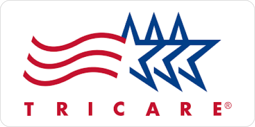 TRICARE logo representing health care program for military members and families