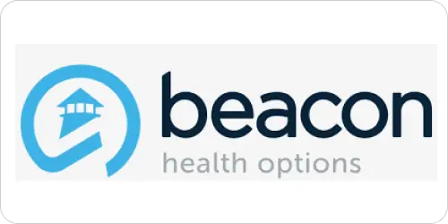 Beacon Health Options insurance partner logo accepted at Mindful Behavioral Solutions Dallas TX
