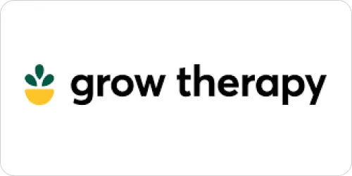 Grow Therapy insurance partner logo accepted at Mindful Behavioral Solutions Dallas TX