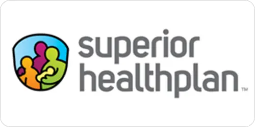Superior HealthPlan insurance partner logo accepted at Mindful Behavioral Solutions Dallas TX